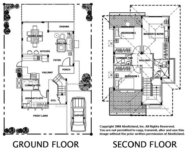 mezara floor plans floor area 100 sqm lot area 213 sqm price 4960031 ...