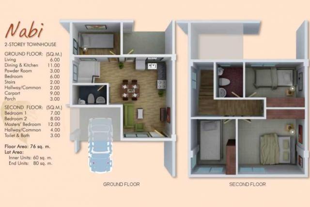 Floor Plan 40 Sqm House Design 2 Storey Philippines